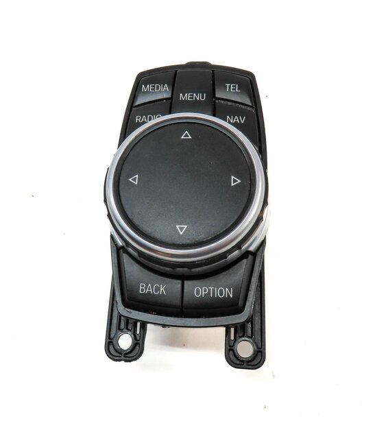 Thumbnail 2: 2015 BMW X5 (F15) I-DRIVE NAVIGATION RADIO STEREO INFORMATION CONTROL KNOB