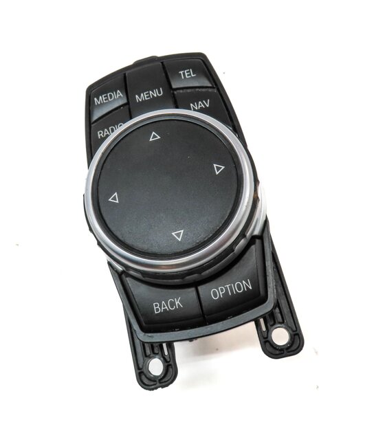 Thumbnail 3: 2015 BMW X5 (F15) I-DRIVE NAVIGATION RADIO STEREO INFORMATION CONTROL KNOB