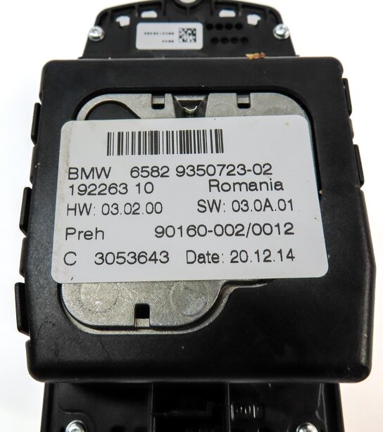Thumbnail 6: 2015 BMW X5 (F15) I-DRIVE NAVIGATION RADIO STEREO INFORMATION CONTROL KNOB