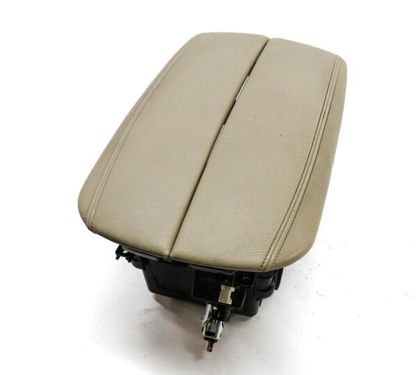2015 BMW X5 (F15) CENTER CONSOLE STORAGE COMPARTMENT & LID (Beige)