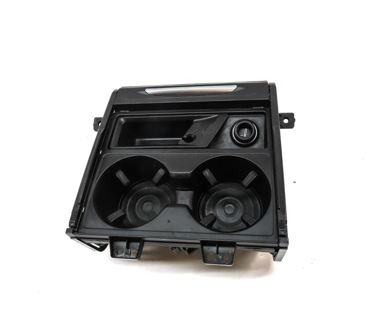 Thumbnail 7: 2015 BMW X5 (F15) FRONT CENTER CONSOLE CUPHOLDER CUP HOLDER w/ ROLL UP DOOR