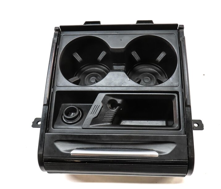 Thumbnail 8: 2015 BMW X5 (F15) FRONT CENTER CONSOLE CUPHOLDER CUP HOLDER w/ ROLL UP DOOR