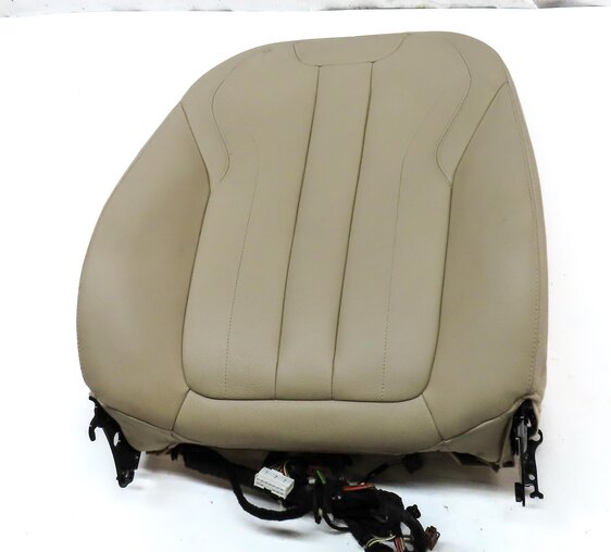 Thumbnail 4: 2015 BMW X5 (F15) FRONT RIGHT PASSENGER UPPER SEAT CUSHION (Beige)