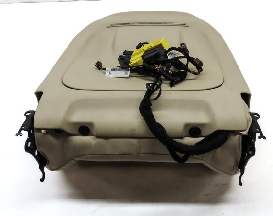 Thumbnail 6: 2015 BMW X5 (F15) FRONT LEFT DRIVER HEATED UPPER SEAT CUSHION (Beige)