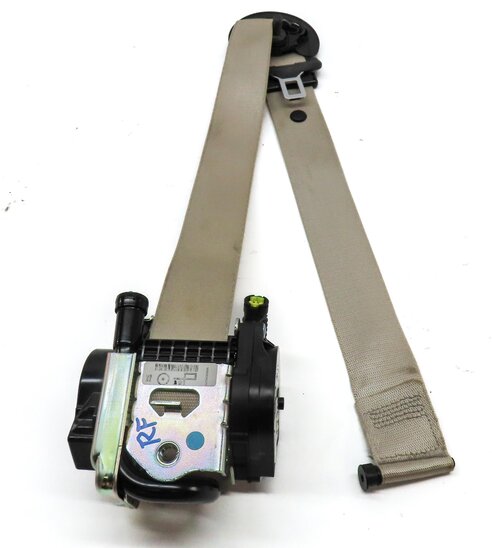 Thumbnail 4: 2014-2019 BMW X5 X6 (F15 F16) RIGHT FRONT PASSENGER SEATBELT RETRACTOR (Beige)