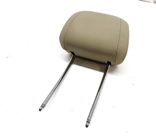 2015 BMW X5 (F15) FRONT LEFT DRIVER SEAT HEADREST HEAD REST (Beige)
