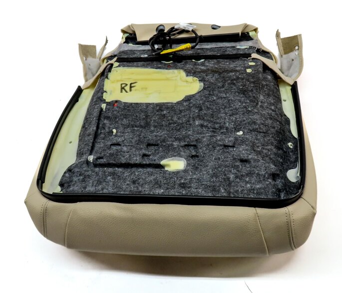 Thumbnail 6: 2015 BMW X5 (F15) FRONT RIGHT PASSENGER LOWER HEATED SEAT CUSHION (Beige)