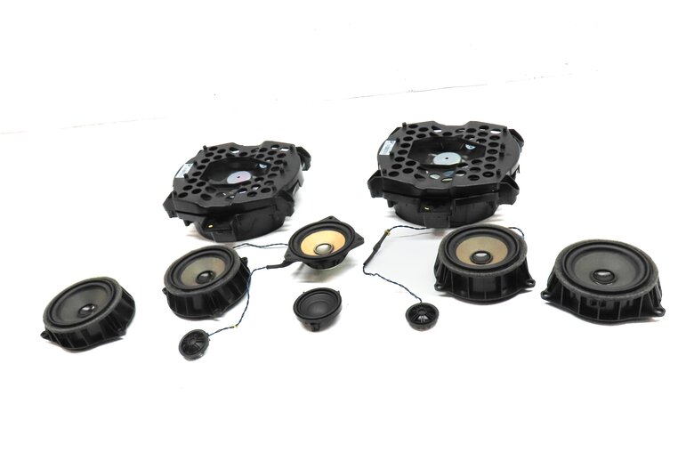 Thumbnail 2: 2015 BMW X5 (F15) FRONT REAR LEFT RIGHT DOOR DASH HARMAN KARDON SPEAKER SET
