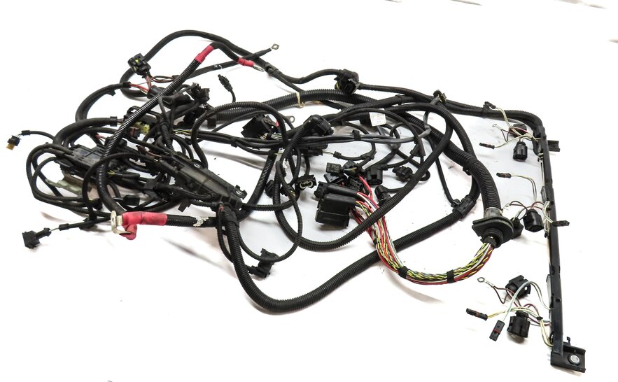 2015 BMW X5 (F15) 3.0L N55 TURBO GAS ENGINE WIRE WIRING HARNESS