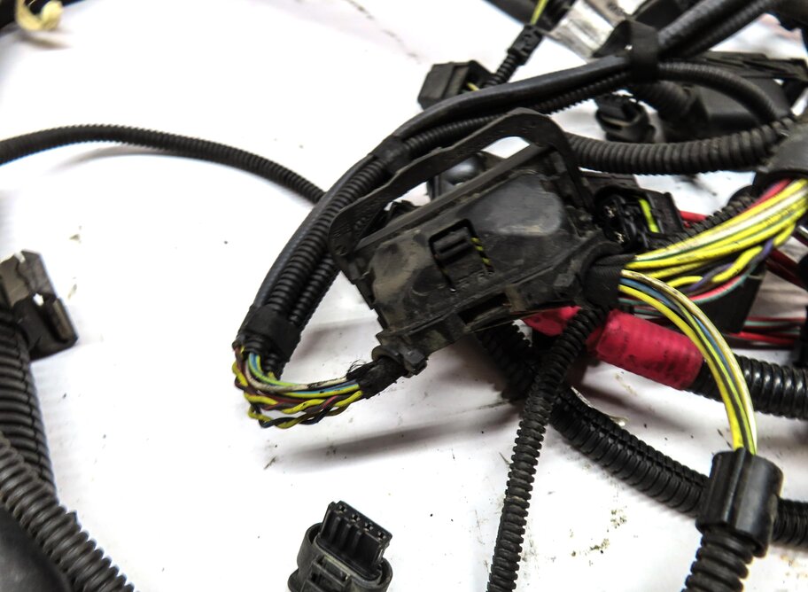 Thumbnail 11: 2015 BMW X5 (F15) 3.0L N55 TURBO GAS ENGINE WIRE WIRING HARNESS