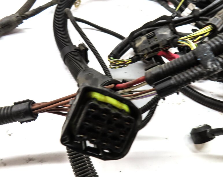 Thumbnail 13: 2015 BMW X5 (F15) 3.0L N55 TURBO GAS ENGINE WIRE WIRING HARNESS