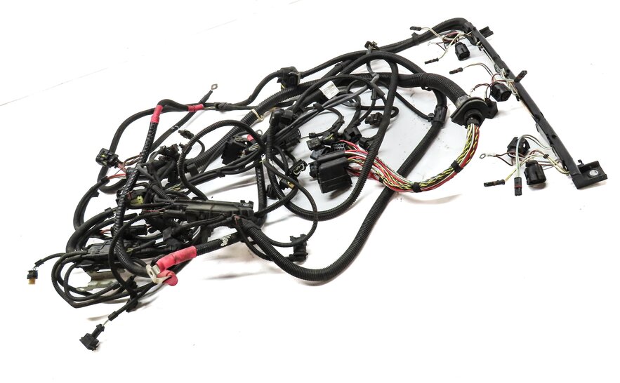 Thumbnail 2: 2015 BMW X5 (F15) 3.0L N55 TURBO GAS ENGINE WIRE WIRING HARNESS
