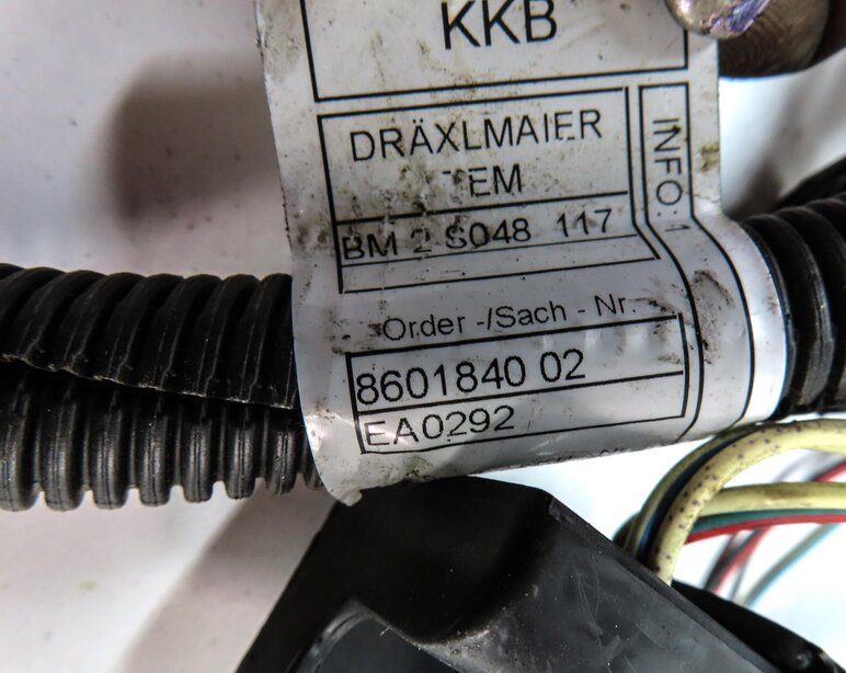 Thumbnail 4: 2015 BMW X5 (F15) 3.0L N55 TURBO GAS ENGINE WIRE WIRING HARNESS