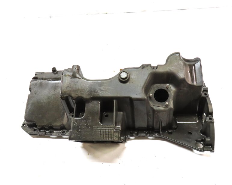 Thumbnail 2: 2014-2019 BMW X5 X6 (F15 F16) 3.0L N55 TURBO ENGINE OIL PAN FLUID PAN SUMP