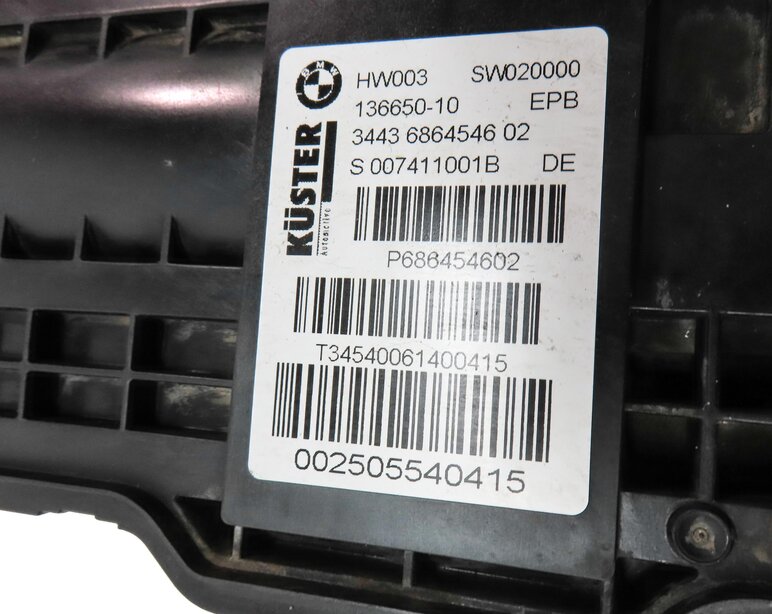 Thumbnail 6: 2015 BMW X5 (F15) EMERGENCY HILL PARKING BRAKE ACTUATOR WITH CABLES