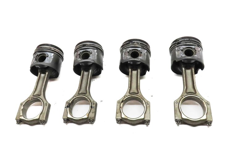 Thumbnail 5: 14-18 BMW 328 X3 (F30 F25) 2.0L TURBO DIESEL ENGINE PISTON & CONNECTING ROD SET4