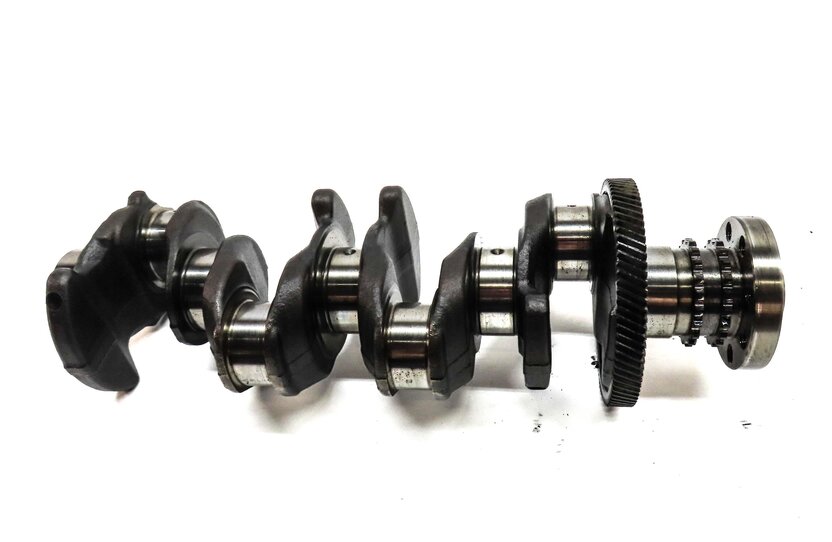 Thumbnail 2: 2016 BMW 328d (F30) 2.0L TURBO DIESEL N47T ENGINE CRANKSHAFT CRANK SHAFT