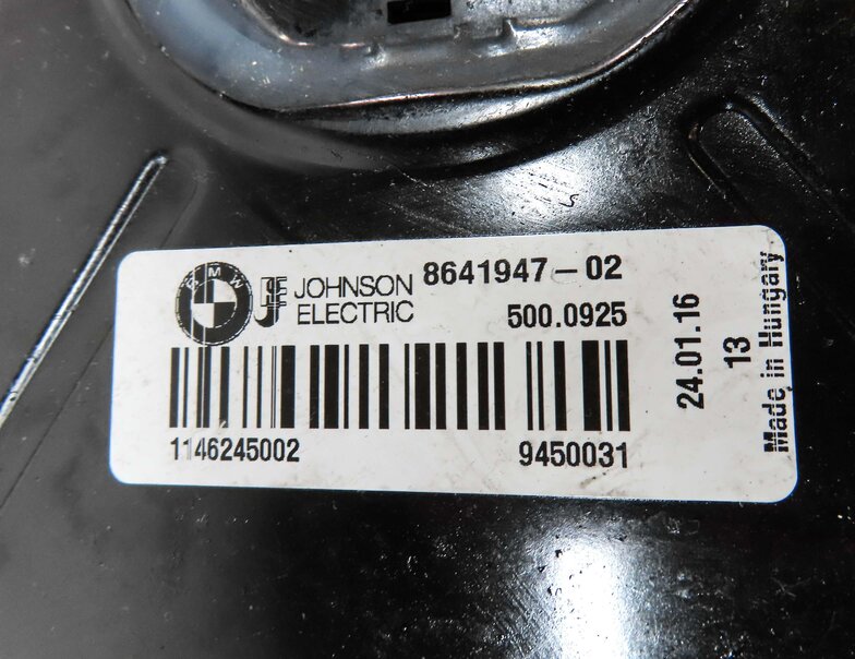 Thumbnail 7: 14-18 BMW 328i DIESEL 328iGT 335iGT (F30 F34) 600w RADIATOR COOLING FAN w/ MOTOR