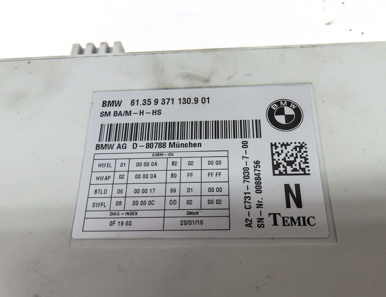 Thumbnail 4: 14-19 BMW 328i 330i 335i 428i 430i 440i M3 M4 X5 X6 - FRONT MEMORY SEAT MODULE