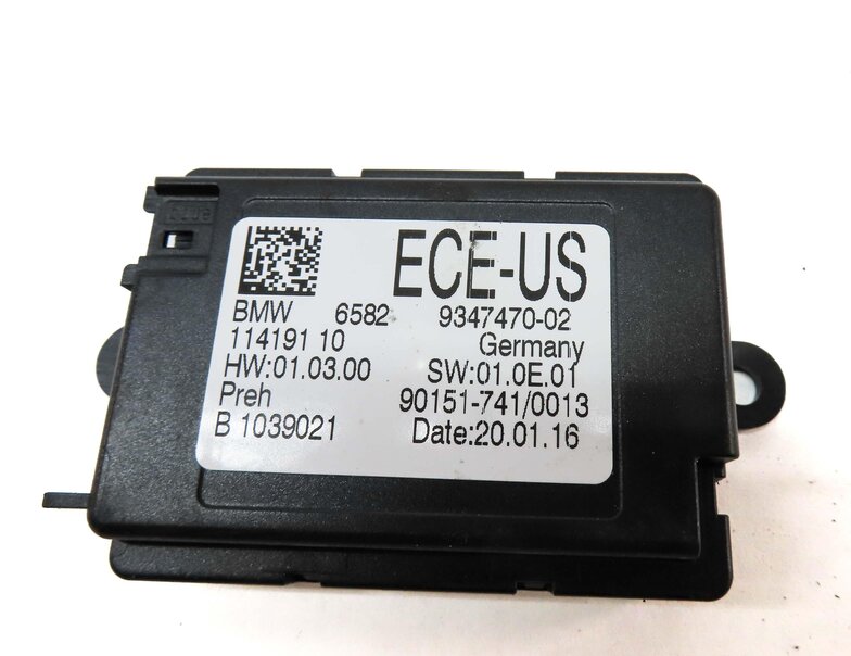 Thumbnail 4: 2016 BMW 328d (F30) iDRIVE NAVIGATION CONTROL MODULE 65829347470