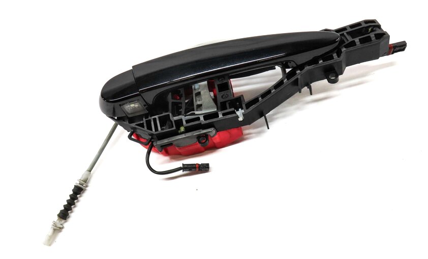 Thumbnail 4: 12-19 BMW 328i 330i 335i 340i (F30) RIGHT FRONT COMFORT DOOR HANDLE (BLACK)