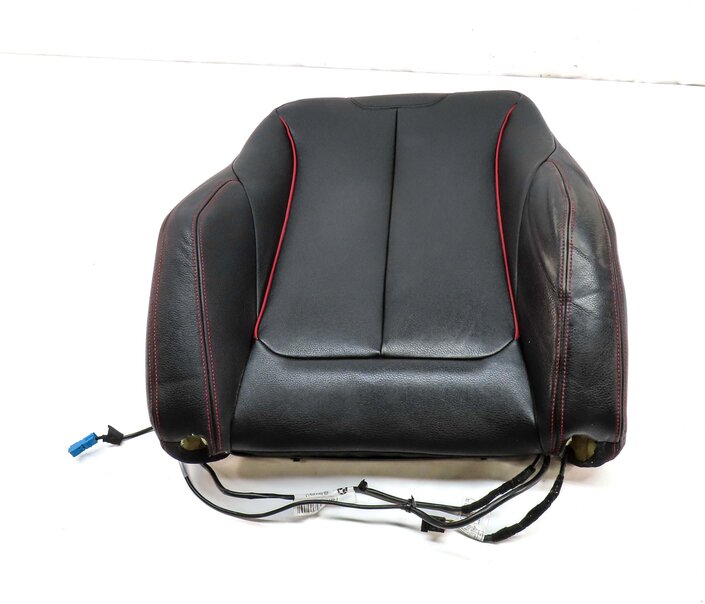 Thumbnail 2: 2016 BMW 328d (F30) FRONT LEFT DRIVER UPPER HEATED SPORT SEAT CUSHION (BLACK)