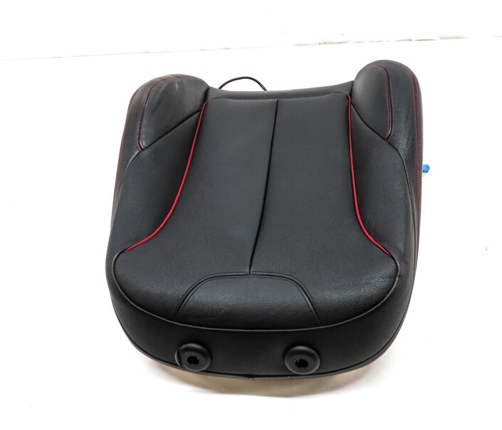 Thumbnail 4: 2016 BMW 328d (F30) FRONT LEFT DRIVER UPPER HEATED SPORT SEAT CUSHION (BLACK)