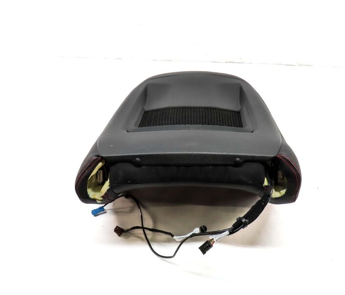 Thumbnail 5: 2016 BMW 328d F30 FRONT RIGHT PASSENGER UPPER HEATED SPORT SEAT CUSHION (BLACK)