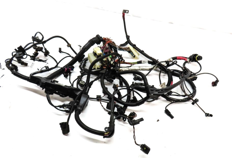 2016 BMW 328d (F30) 2.0L TURBO DIESEL N47T ENGINE WIRE WIRING HARNESS 8586174