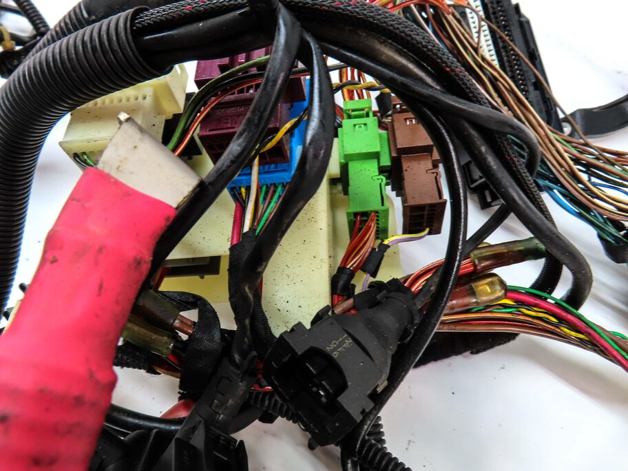 Thumbnail 7: 2016 BMW 328d (F30) 2.0L TURBO DIESEL N47T ENGINE WIRE WIRING HARNESS 8586174