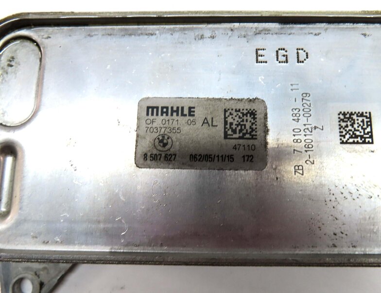 Thumbnail 4: 14-18 BMW 328 X3 (F30 F25) 2.0L TURBO DIESEL ENGINE OIL COOLER / FILTER