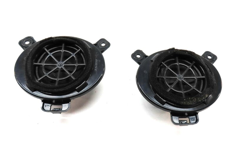 Thumbnail 5: 2014 AUDI Q7 (4L) RADIO STEREO WOOFER MIDRANGE TWEETER BOSE SPEAKER SET 10