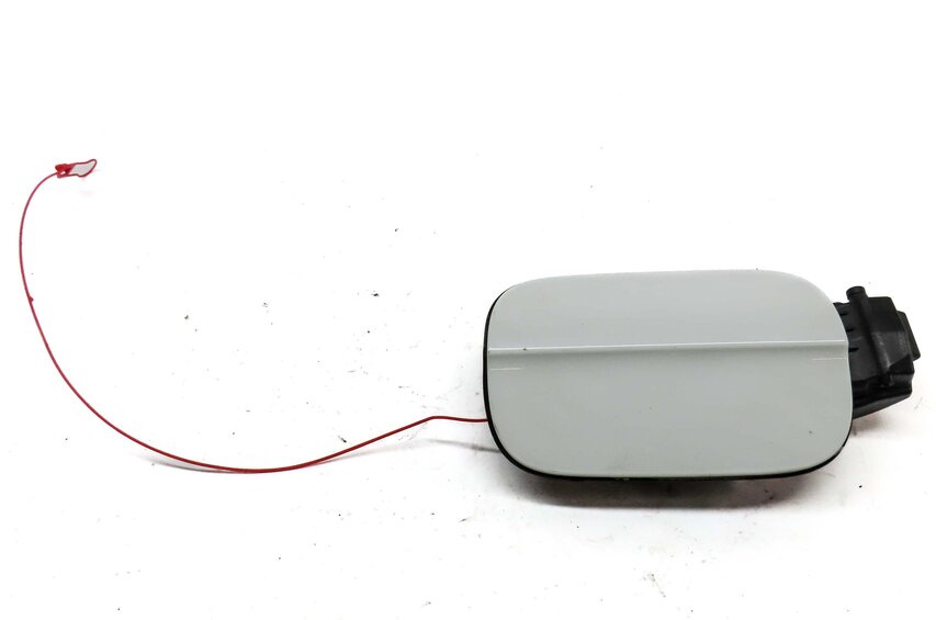 Thumbnail 2: 2010-2015 AUDI Q7 (4L) FUEL TANK DOOR LID COVER TRIM w/ HOUSING (CARRARA WHITE)