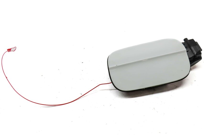Thumbnail 3: 2010-2015 AUDI Q7 (4L) FUEL TANK DOOR LID COVER TRIM w/ HOUSING (CARRARA WHITE)