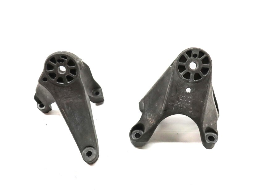 Thumbnail 2: 2014 AUDI Q7 (4L) 3.0L SUPERCHARGED ENGINE LEFT & RIGHT MOTOR MOUNT BRACKET SET2
