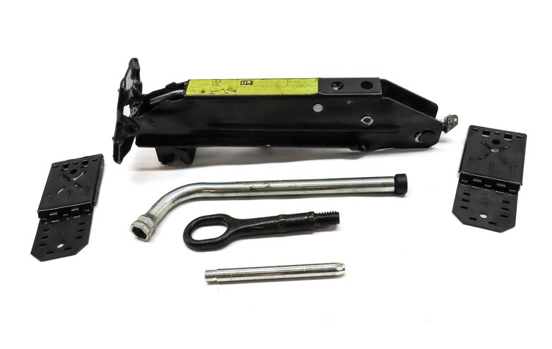 Thumbnail 2: 2013-2015 AUDI Q7 (4L) EMERGENCY SPARE TIRE CAR LIFT JACK LUG WRENCH TOOL KIT