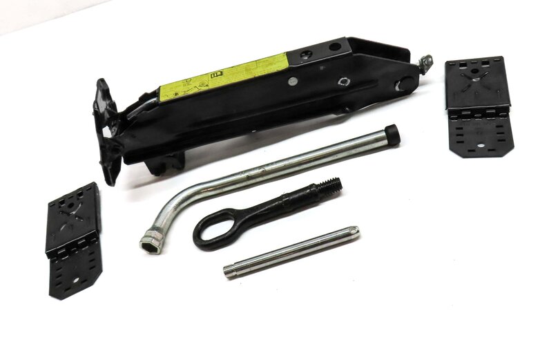 Thumbnail 3: 2013-2015 AUDI Q7 (4L) EMERGENCY SPARE TIRE CAR LIFT JACK LUG WRENCH TOOL KIT