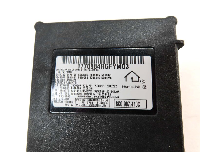 Thumbnail 6: 2008-2012 AUDI A4 S4 A5 Q5 Q7 (B8 8K 8T 8R 4L) HOMELINK GARAGE DOOR GATE MODULE