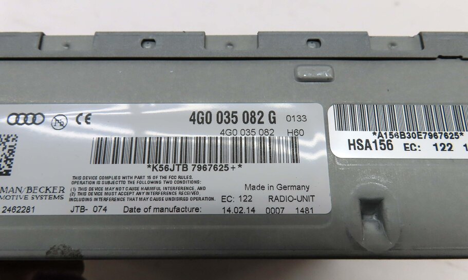 Thumbnail 5: 2009-2017 AUDI A4 A5 Q3 Q5 Q7 S5 S6 (B8 C6 8K 8T 8R 8U 4L) RADIO RECEIVER MODULE