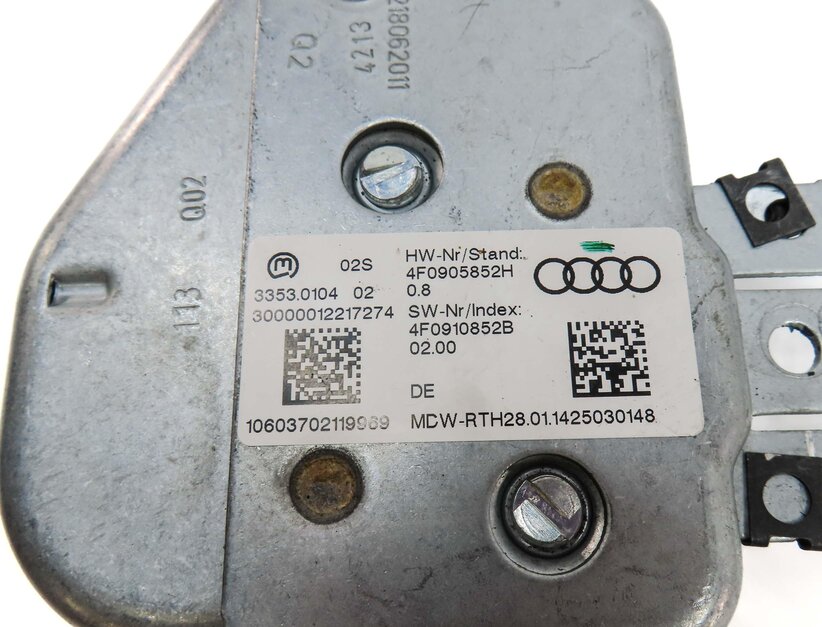 Thumbnail 12: 13-15 AUDI Q7 (4L) 3.0L CTWB SUPERCHARGED ENGINE BCM IMMOBILIZER MODULE KEY SET
