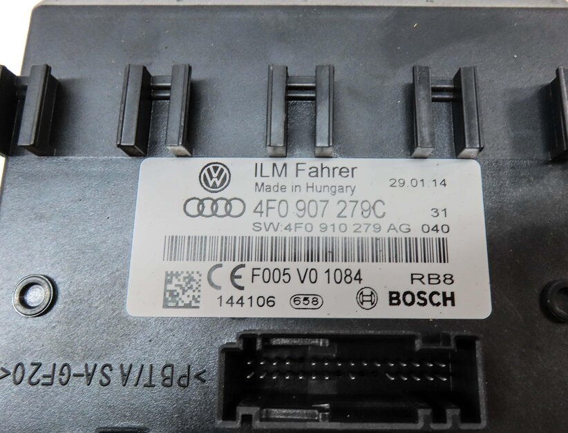 Thumbnail 13: 13-15 AUDI Q7 (4L) 3.0L CTWB SUPERCHARGED ENGINE BCM IMMOBILIZER MODULE KEY SET