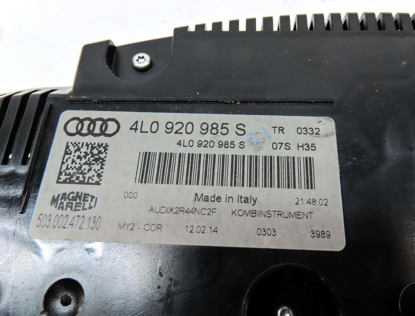 Thumbnail 20: 13-15 AUDI Q7 (4L) 3.0L CTWB SUPERCHARGED ENGINE BCM IMMOBILIZER MODULE KEY SET