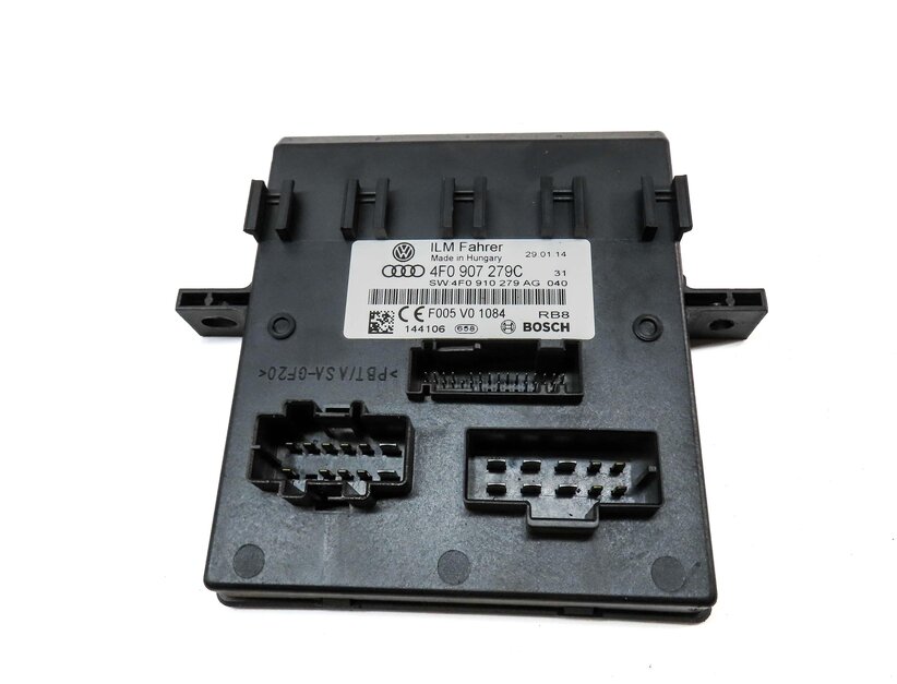 Thumbnail 5: 13-15 AUDI Q7 (4L) 3.0L CTWB SUPERCHARGED ENGINE BCM IMMOBILIZER MODULE KEY SET