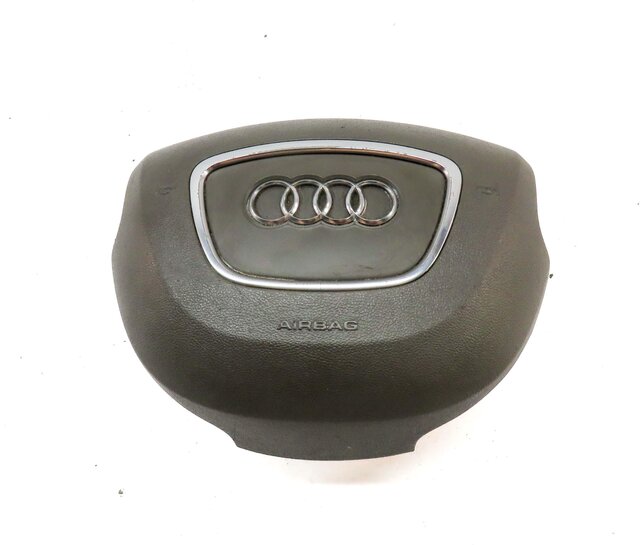 Thumbnail 2: 2011-2015 AUDI Q7 (4L) LEFT DRIVER STEERING WHEEL SRS AIRBAG AIR BAG (BROWN)