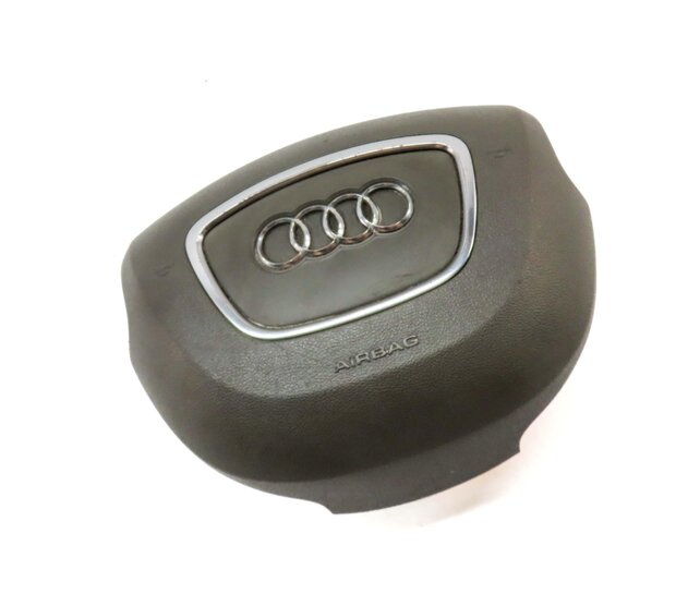 Thumbnail 3: 2011-2015 AUDI Q7 (4L) LEFT DRIVER STEERING WHEEL SRS AIRBAG AIR BAG (BROWN)