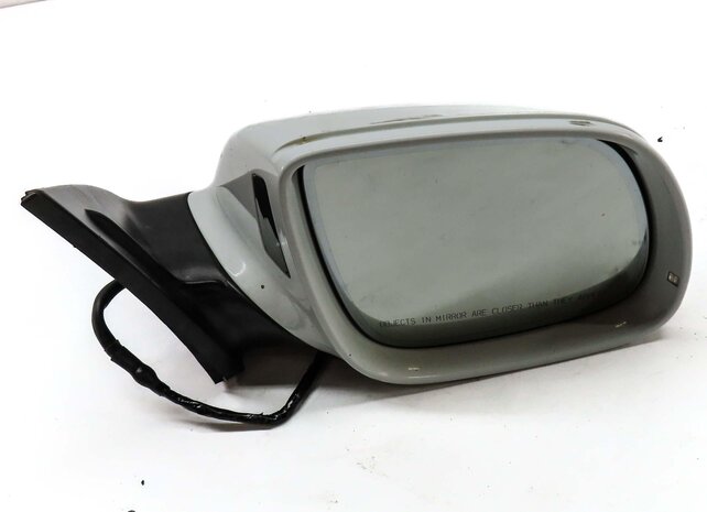 Thumbnail 4: 13-17 AUDI Q7 4L RIGHT DRIVER DOOR MIRROR PFOLD HEAT MEMORY AUTODIM BLIND WHITE