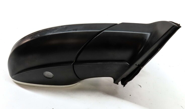 Thumbnail 7: 13-17 AUDI Q7 4L RIGHT DRIVER DOOR MIRROR PFOLD HEAT MEMORY AUTODIM BLIND WHITE
