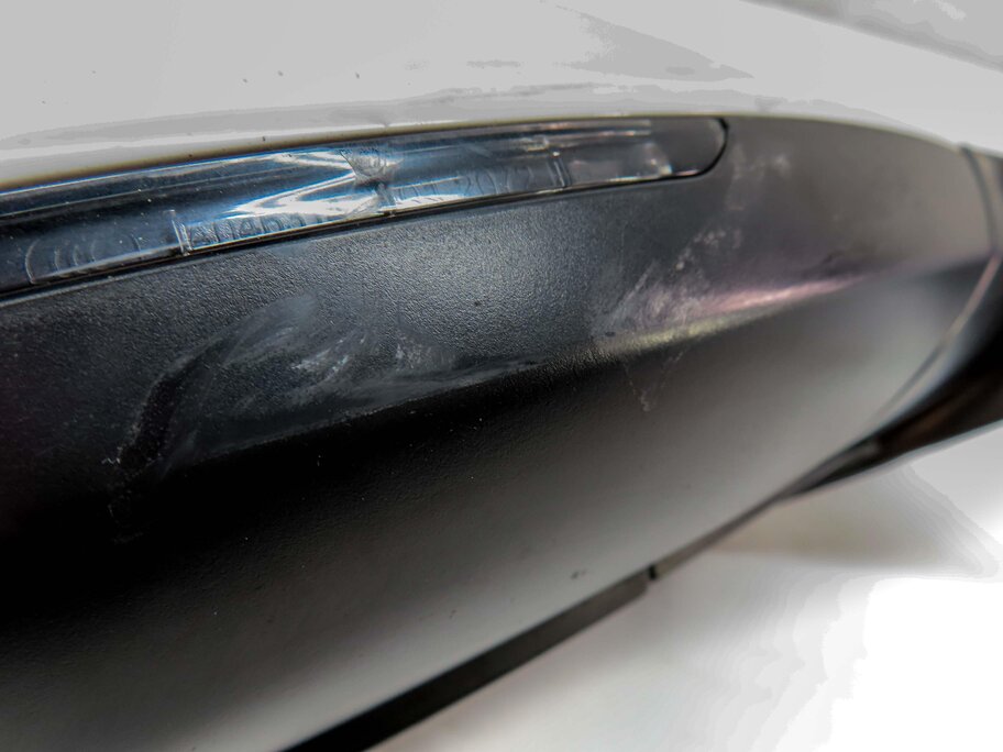 Thumbnail 8: 13-17 AUDI Q7 4L RIGHT DRIVER DOOR MIRROR PFOLD HEAT MEMORY AUTODIM BLIND WHITE