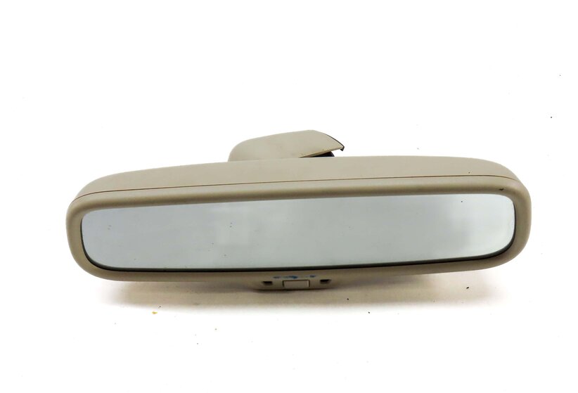 Thumbnail 3: 2010-2015 AUDI Q7 (4L) INTERIOR AUTODIM REAR VIEW MIRROR w/ COMPASS (BEIGE)