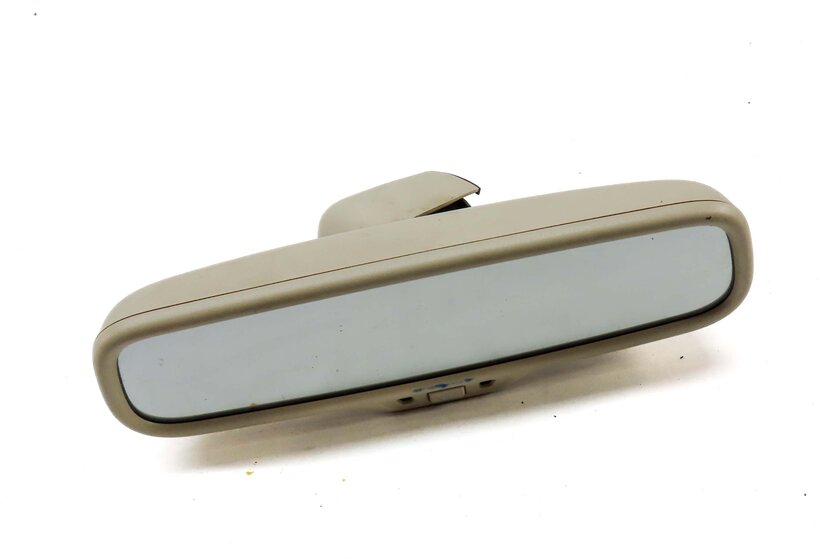 Thumbnail 4: 2010-2015 AUDI Q7 (4L) INTERIOR AUTODIM REAR VIEW MIRROR w/ COMPASS (BEIGE)